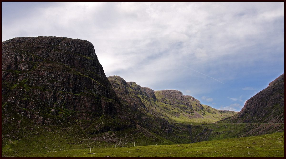 The Bealach na Ba hairpin road to Applecross