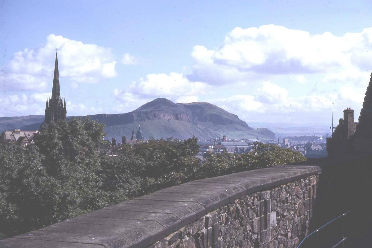 View over Edinburgh from Arthur's Seat