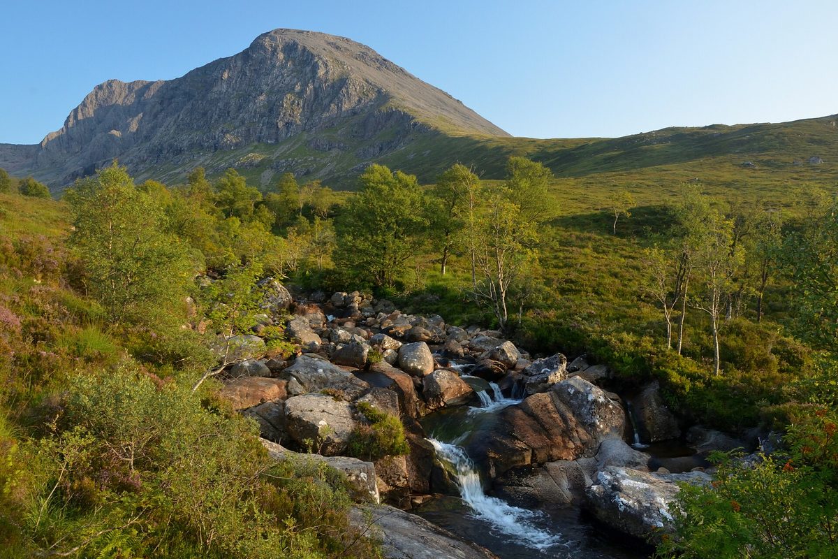 Ben Nevis, the highest mountain in the British Isles