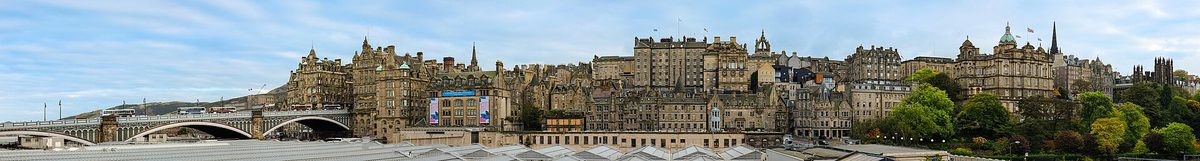 Edinburgh's Old Town skyline, the usual start of a Scotland itinerary