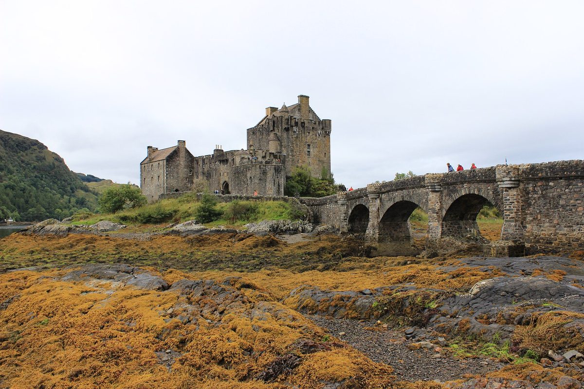 Eilean Donan Castle on the road to Skye