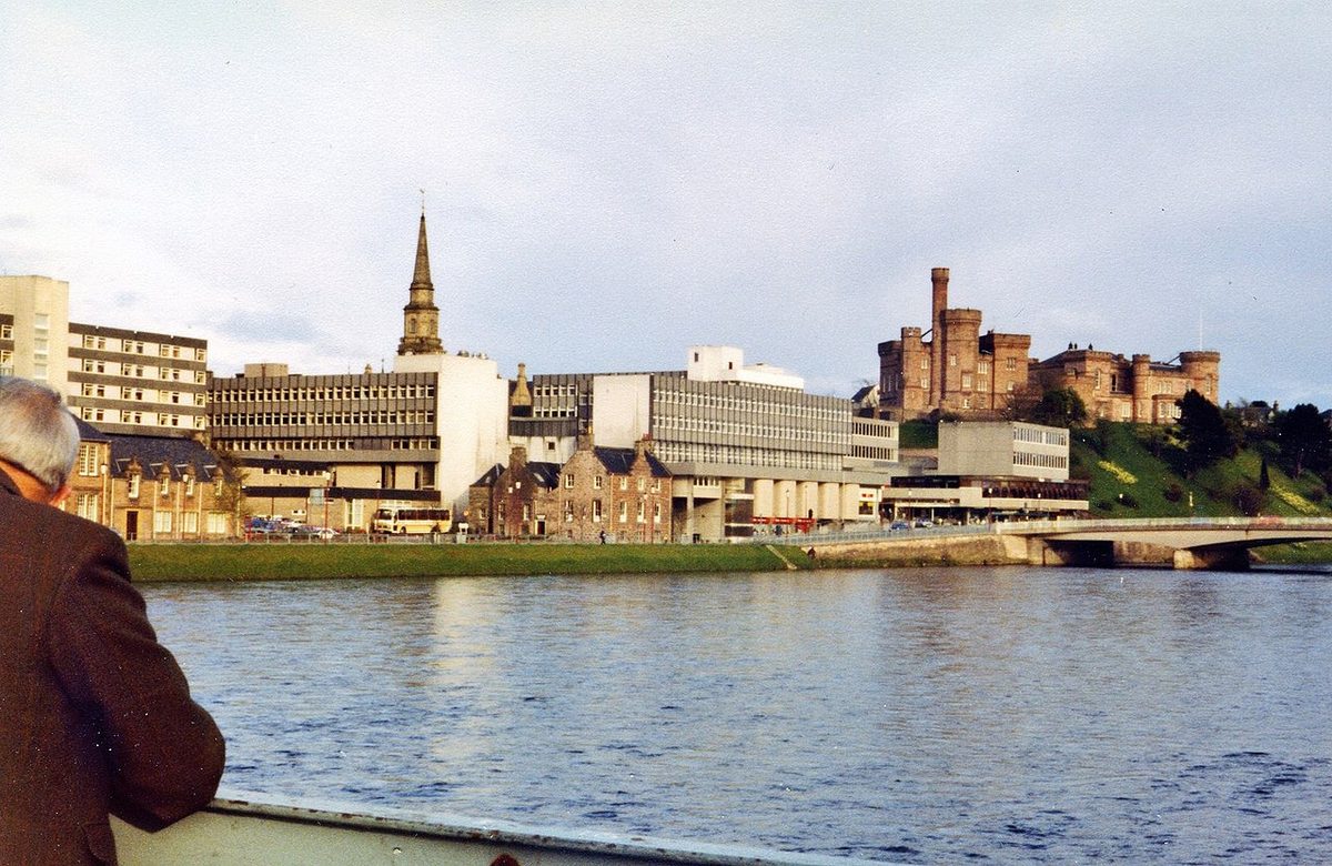 The River Ness and Inverness city centre, the best all-round base for the Scottish Highlands