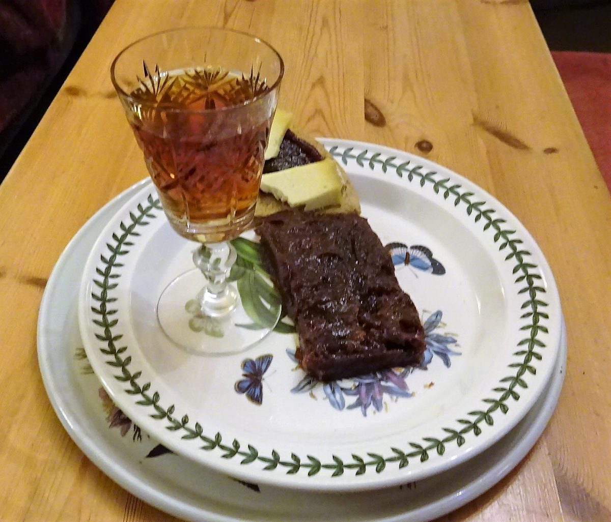 Scottish oatcakes served with cheese