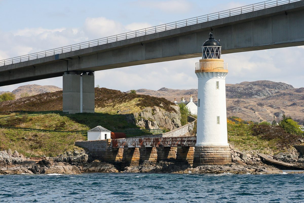 The Skye Bridge linking the island to the mainland