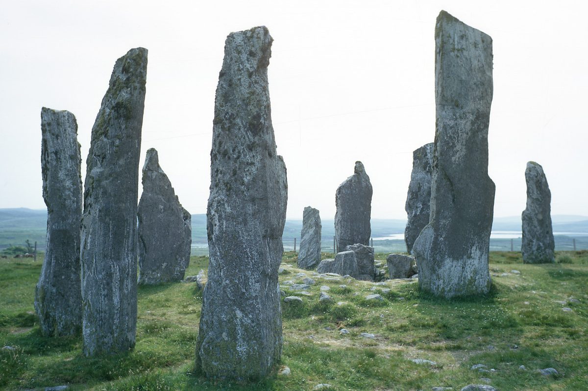 The Callanish Standing Stones on the Isle of Lewis in the Outer Hebrides