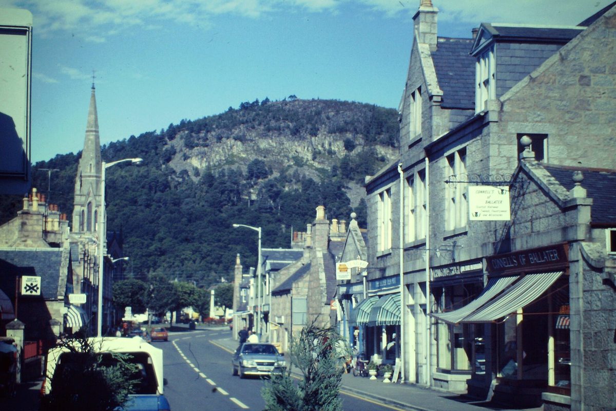 Bridge Street in Ballater, the best base on Royal Deeside