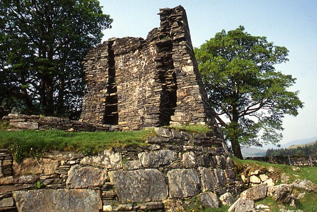 The Iron Age broch of Dun Telve at Glenelg, south of Eilean Donan Castle
