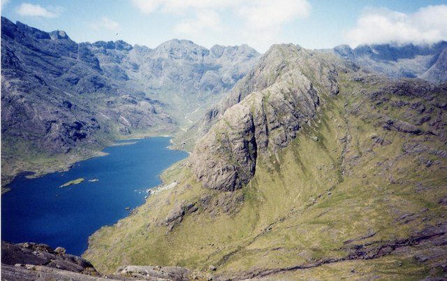 Loch Coruisk ringed by the Black Cuillin, reachable by boat from Elgol and a strong alternative to the Fairy Pools