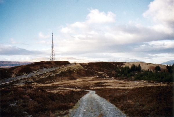The Cow Hill track above Fort William, with the Ardgour hills across Loch Linnhe