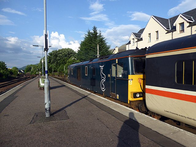 Fort William railway station, where the Jacobite steam train to Mallaig begins