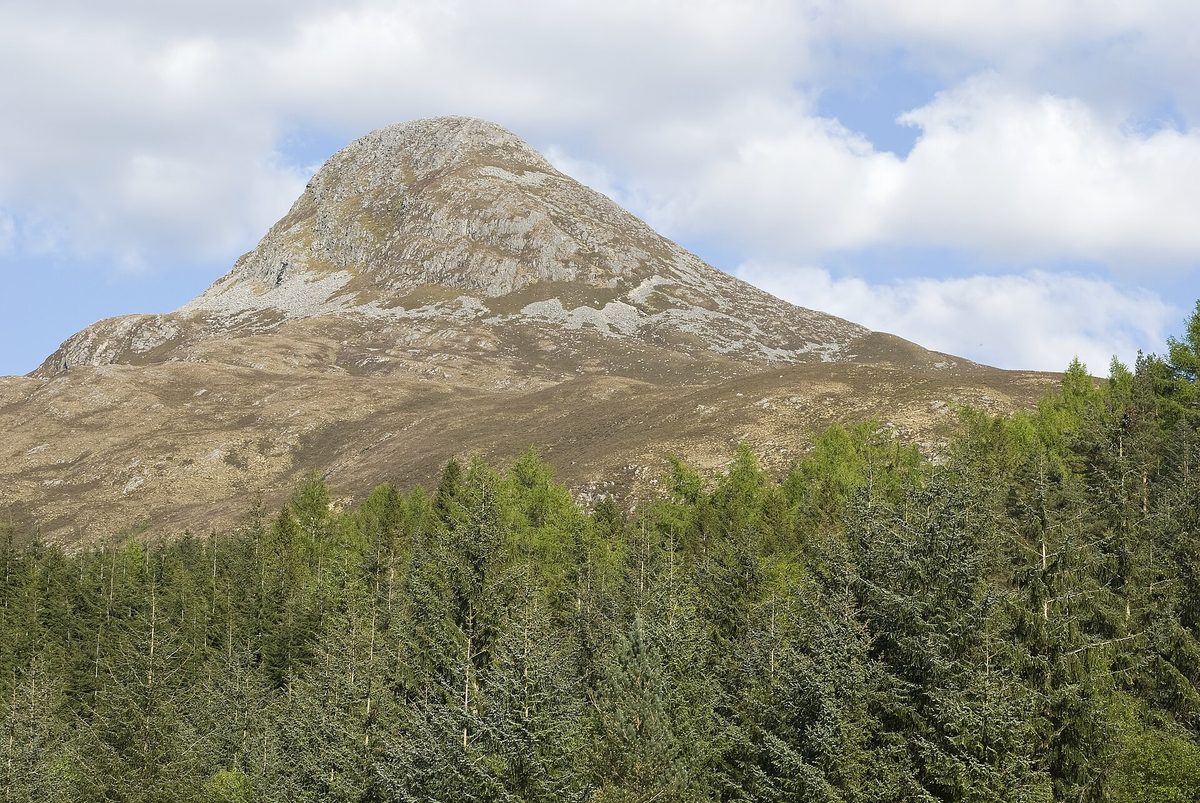 Glen Coe in the Scottish Highlands, a Harry Potter filming location where Hagrid's hut was built