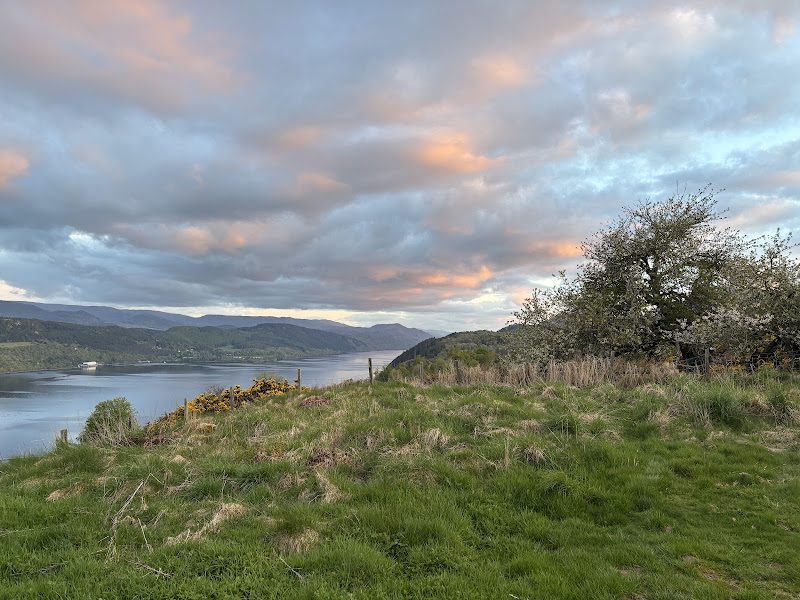 Looking down Loch Ness in the Great Glen, half an hour from Inverness