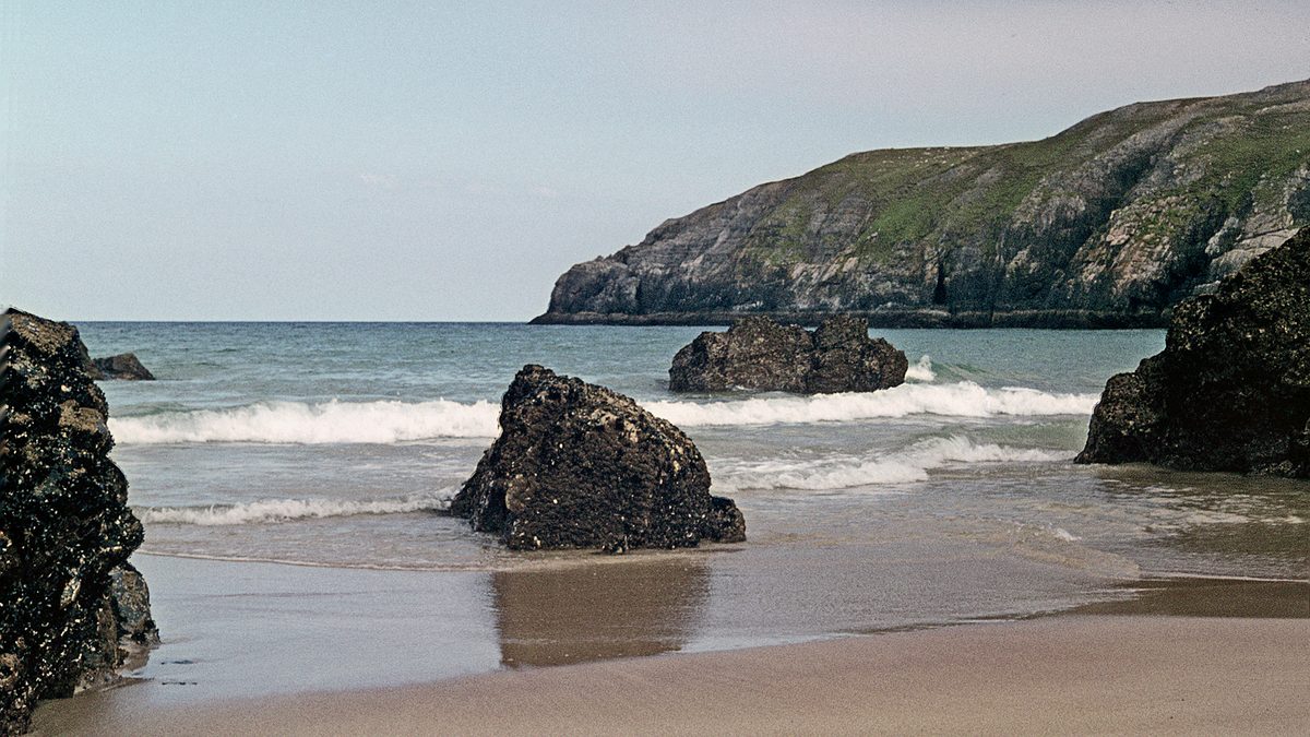 Sango Bay at Durness, the far north-west corner of the NC500 and one of its tightest beds