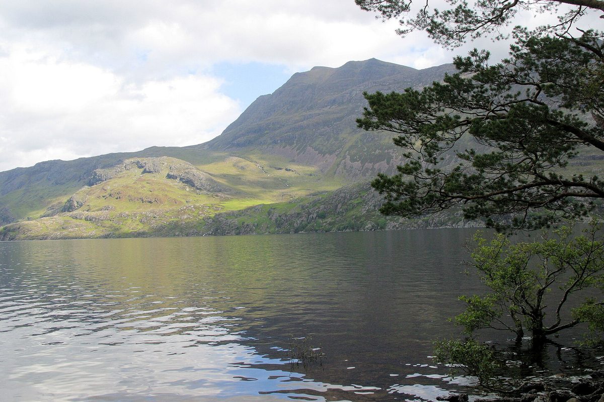 Loch Maree seen from the A832 between Kinlochewe and Gairloch on an NC500 long weekend