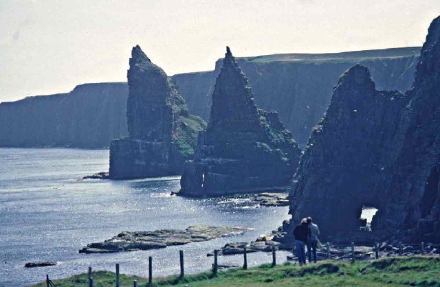 The Duncansby Stacks near John o’ Groats, reached on a free 20-minute walk