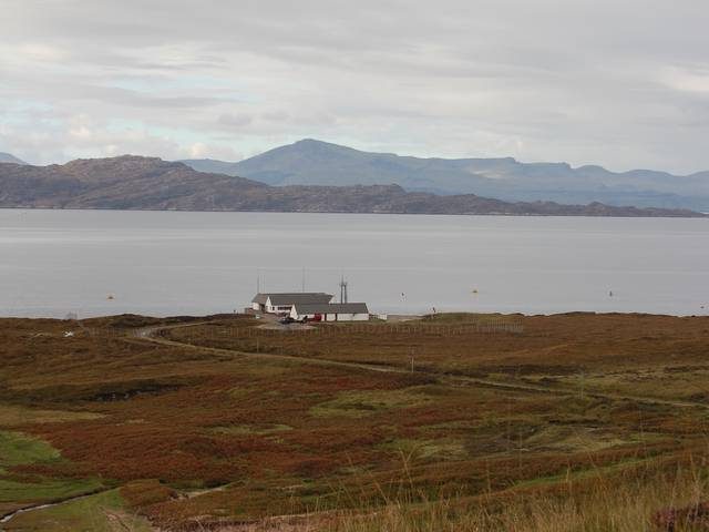 Looking across the Inner Sound from the Applecross peninsula coast road on the NC500