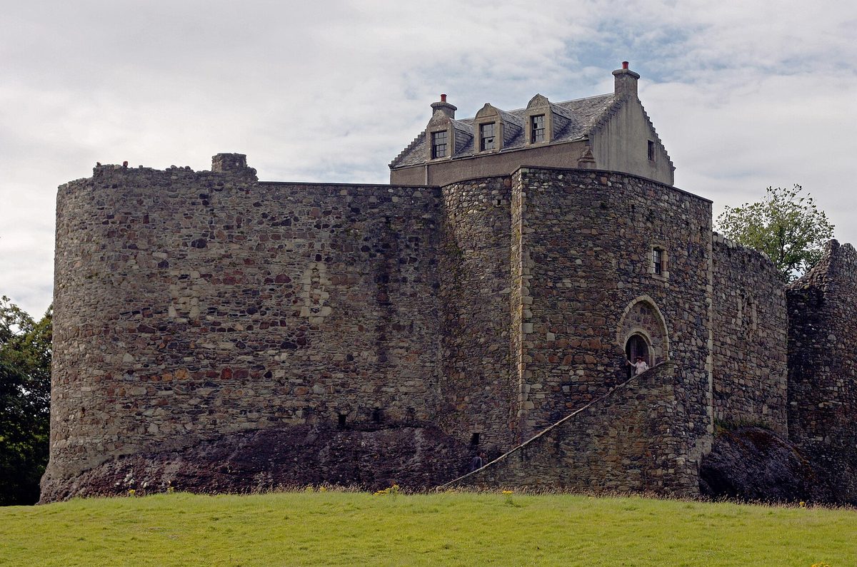 Dunstaffnage Castle, the 13th-century MacDougall stronghold north of Oban