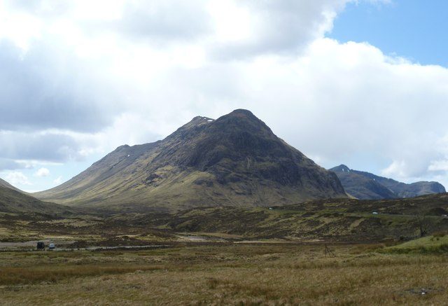 Buachaille Etive Mor at the entrance to Glen Coe