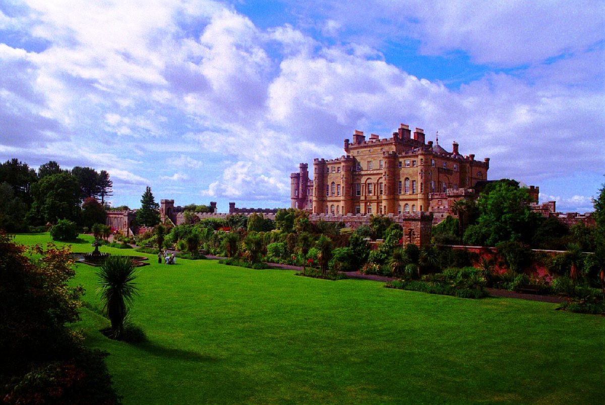 Culzean Castle above the Firth of Clyde in Ayrshire